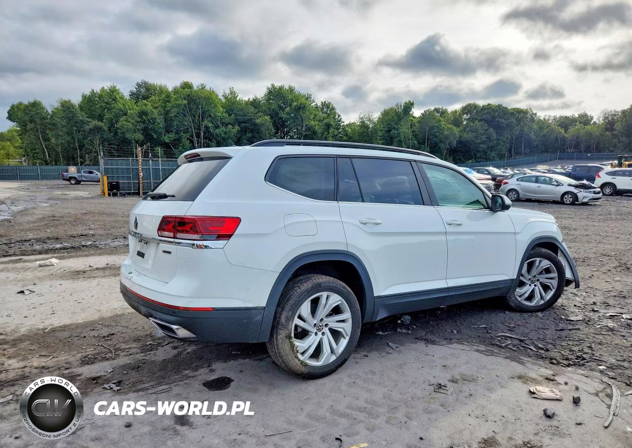 2021 Volkswagen Atlas Se VIN:1V2HR2CA3MC595485 - 3