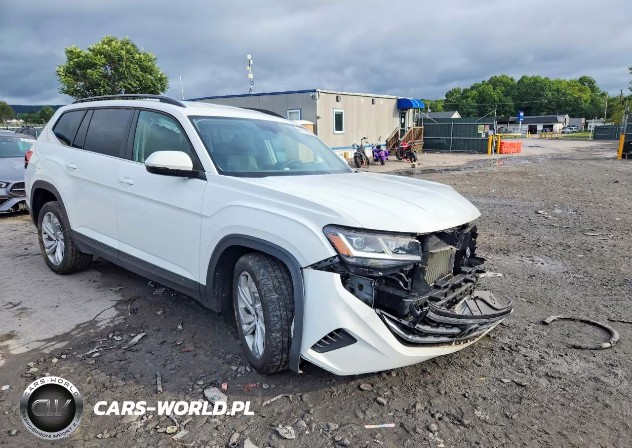2021 Volkswagen Atlas Se VIN:1V2HR2CA3MC595485 - 4