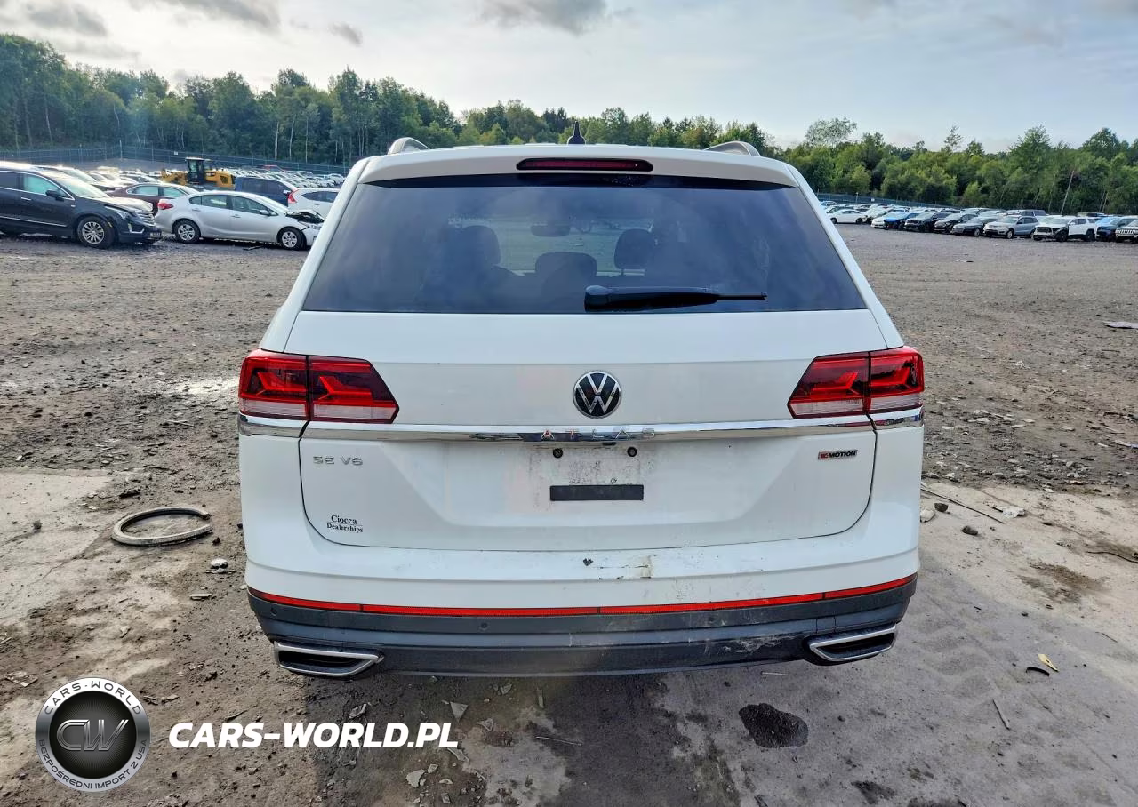 2021 Volkswagen Atlas Se VIN:1V2HR2CA3MC595485 - 6