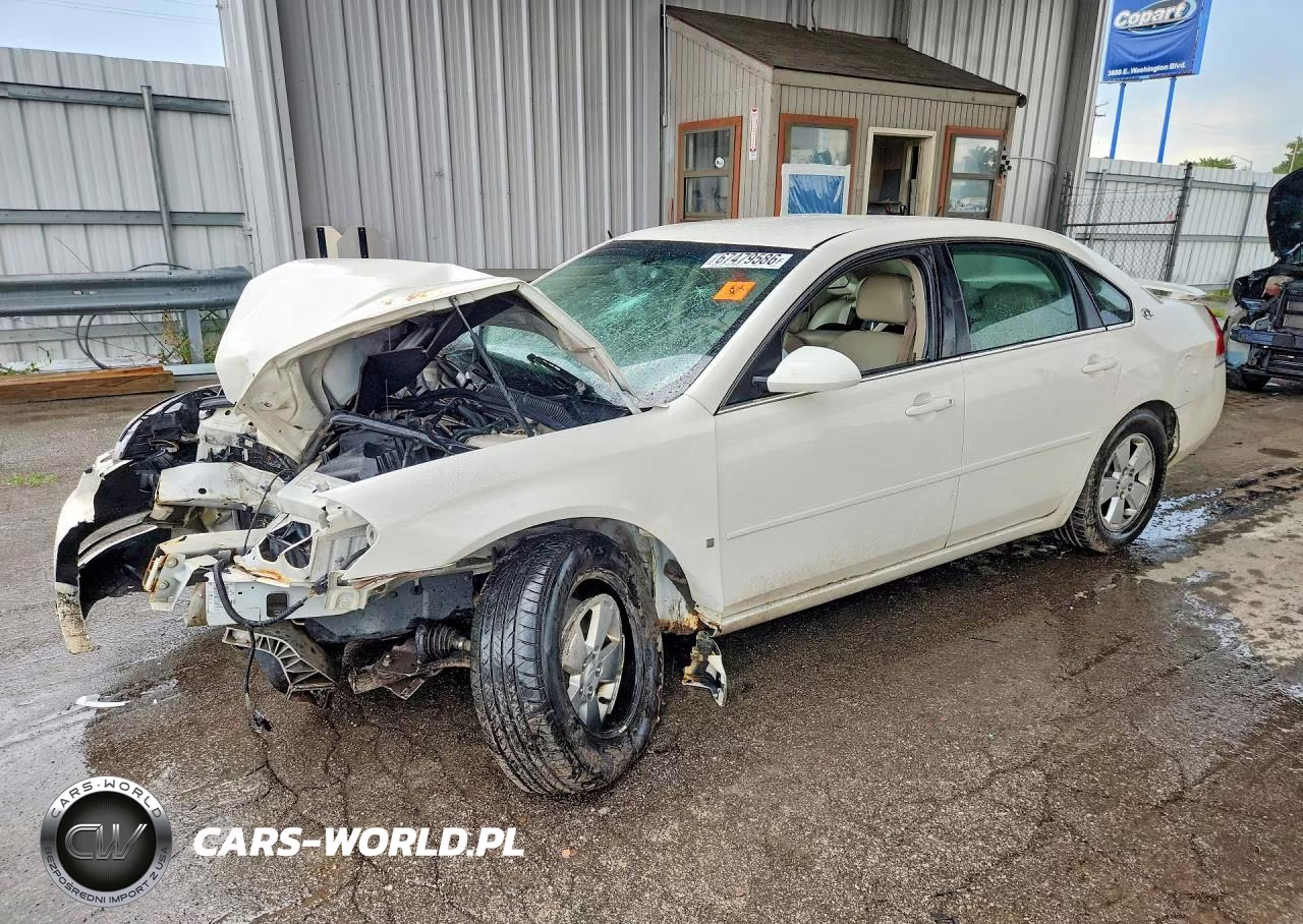 2008 Chevrolet Impala Lt VIN:2G1WT58K081250836 - 1