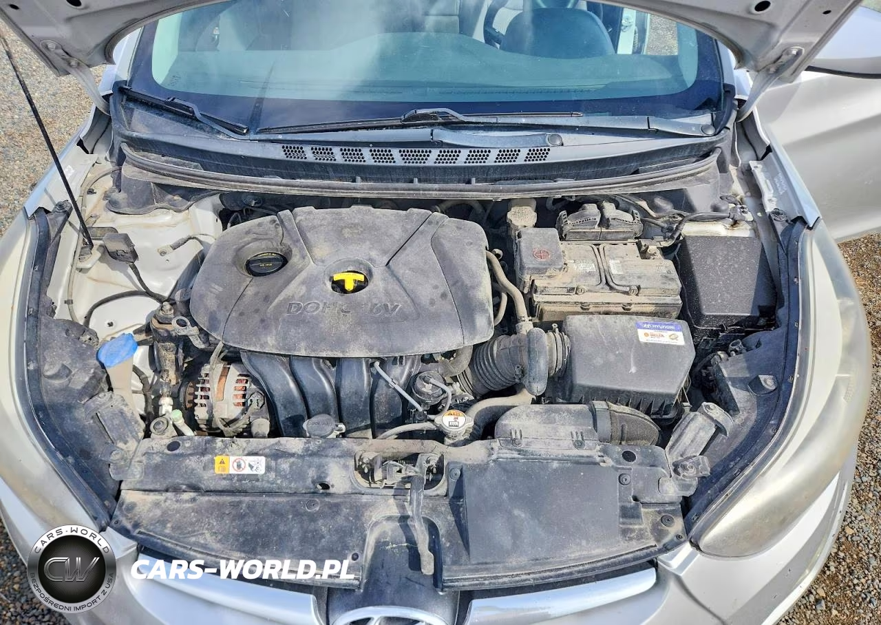 2014 Hyundai Elantra Se VIN:KMHDH4AE2EU104724 - 11