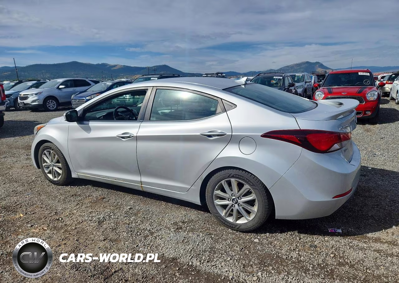 2014 Hyundai Elantra Se VIN:KMHDH4AE2EU104724 - 2