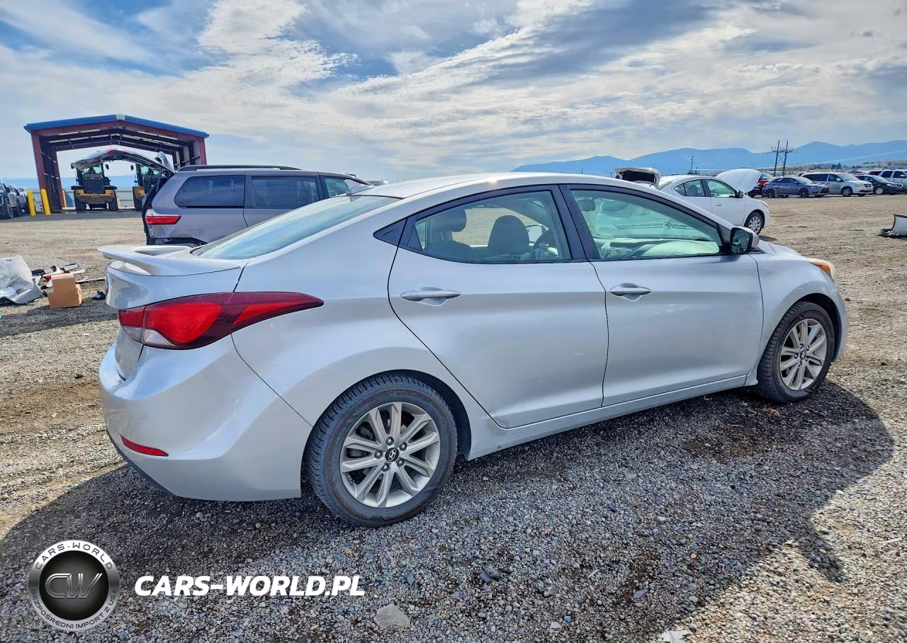 2014 Hyundai Elantra Se VIN:KMHDH4AE2EU104724 - 3