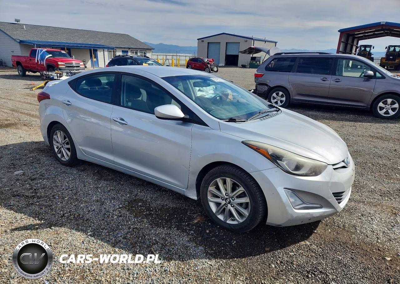 2014 Hyundai Elantra Se VIN:KMHDH4AE2EU104724 - 4