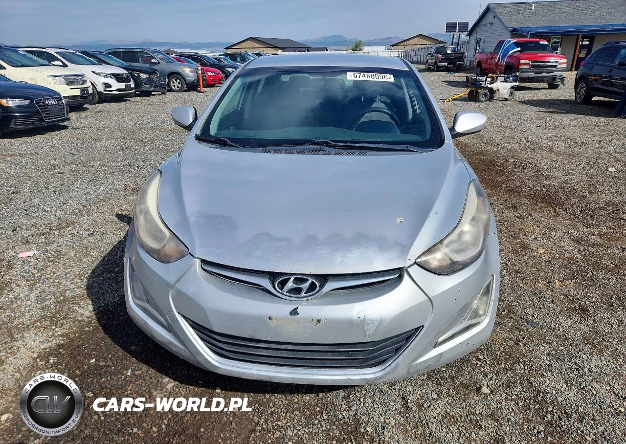 2014 Hyundai Elantra Se VIN:KMHDH4AE2EU104724 - 5