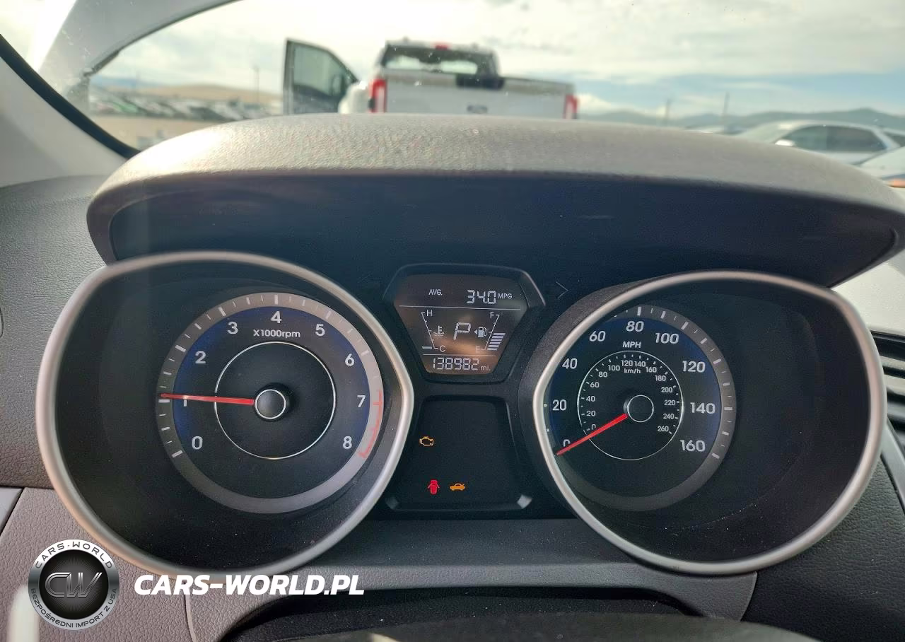 2014 Hyundai Elantra Se VIN:KMHDH4AE2EU104724 - 9