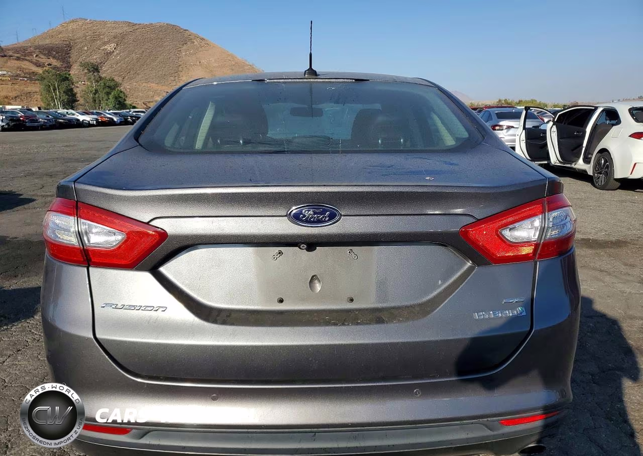 2014 Ford Fusion Se Hybrid VIN:3FA6P0LU8ER316621 - 6
