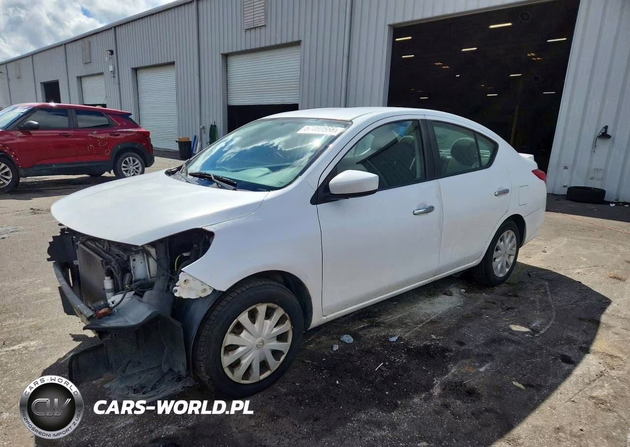 2017 Nissan Versa 1.6 Sv VIN:3N1CN7AP1HK419646 - 1