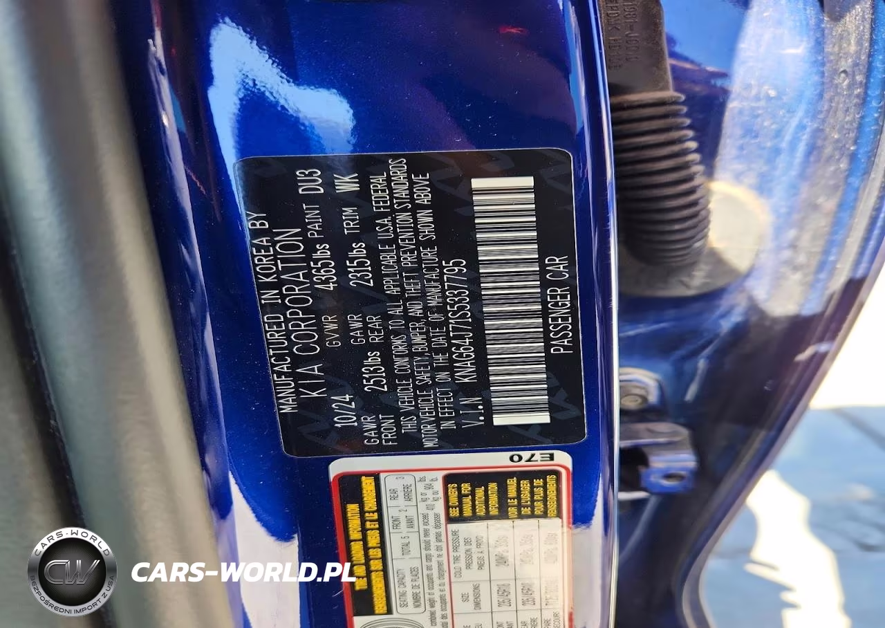 2025 KIA K5 GT-LINE VIN:KNAG64J71S5337795 - 12