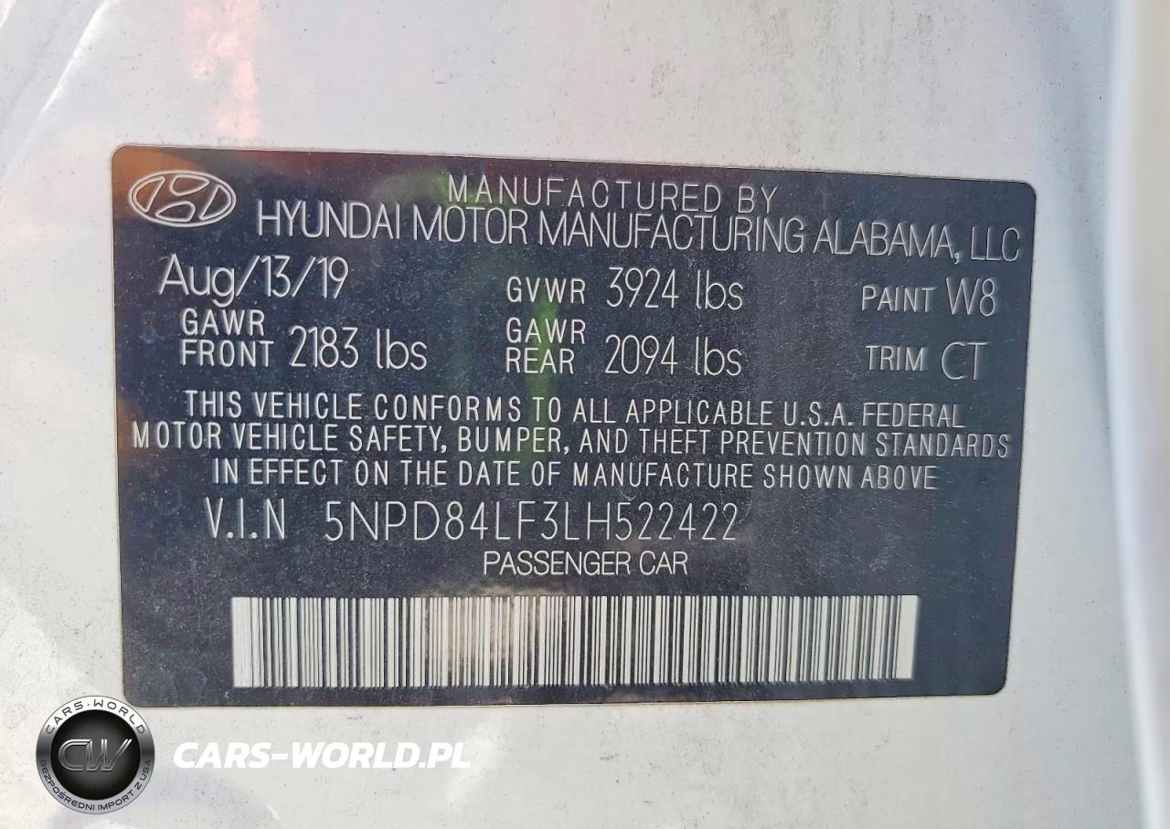 2020 Hyundai Elantra Sel VIN:5NPD84LF3LH522422 - 13