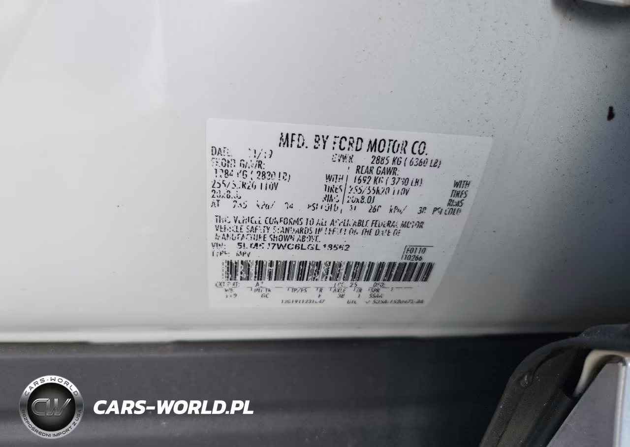 2020 Lincoln Aviator Reserve VIN:5LM5J7WC6LGL18562 - 13