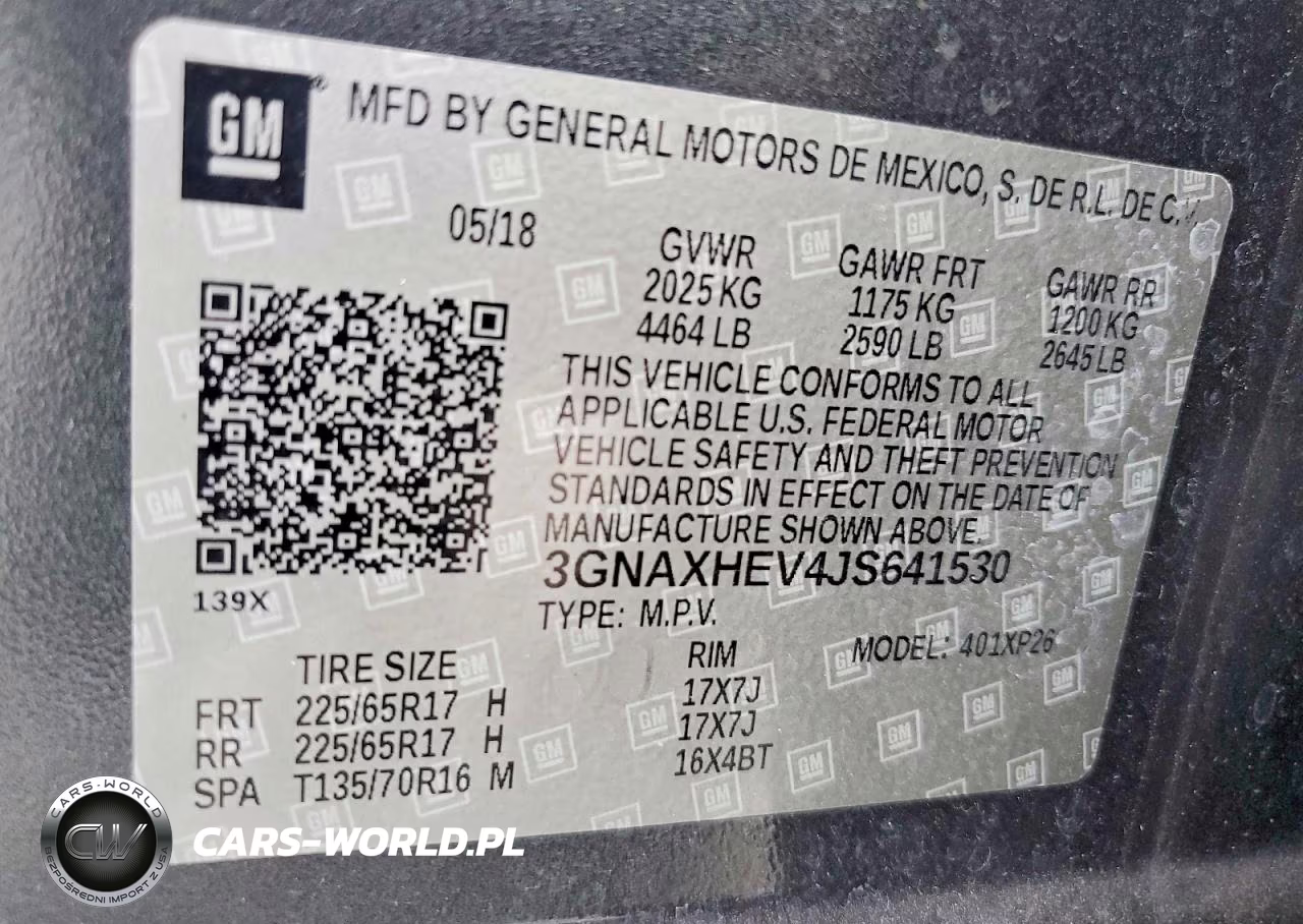 2018 Chevrolet Equinox Ls VIN:3GNAXHEV4JS641530 - 13