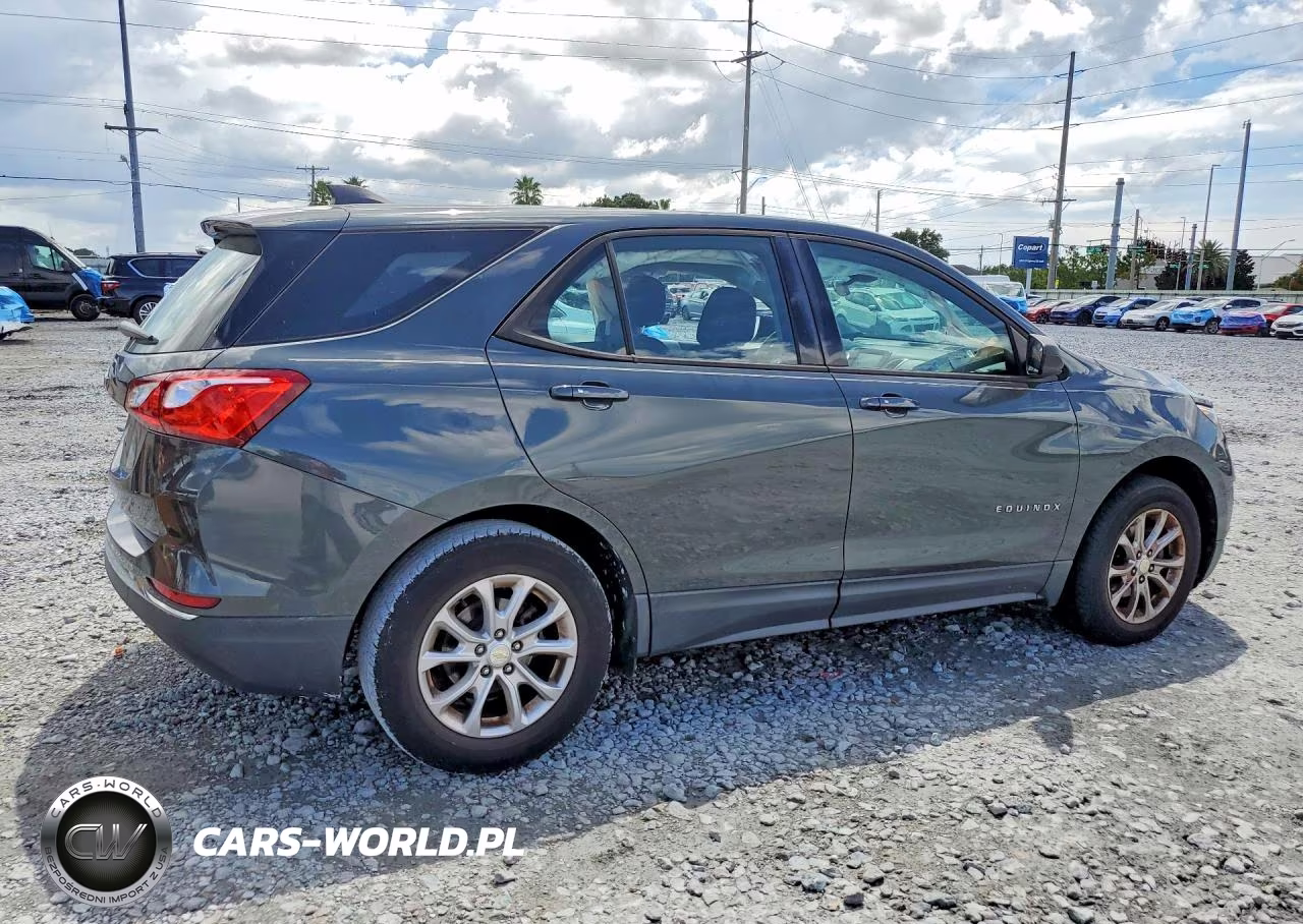 2018 Chevrolet Equinox Ls VIN:3GNAXHEV4JS641530 - 3