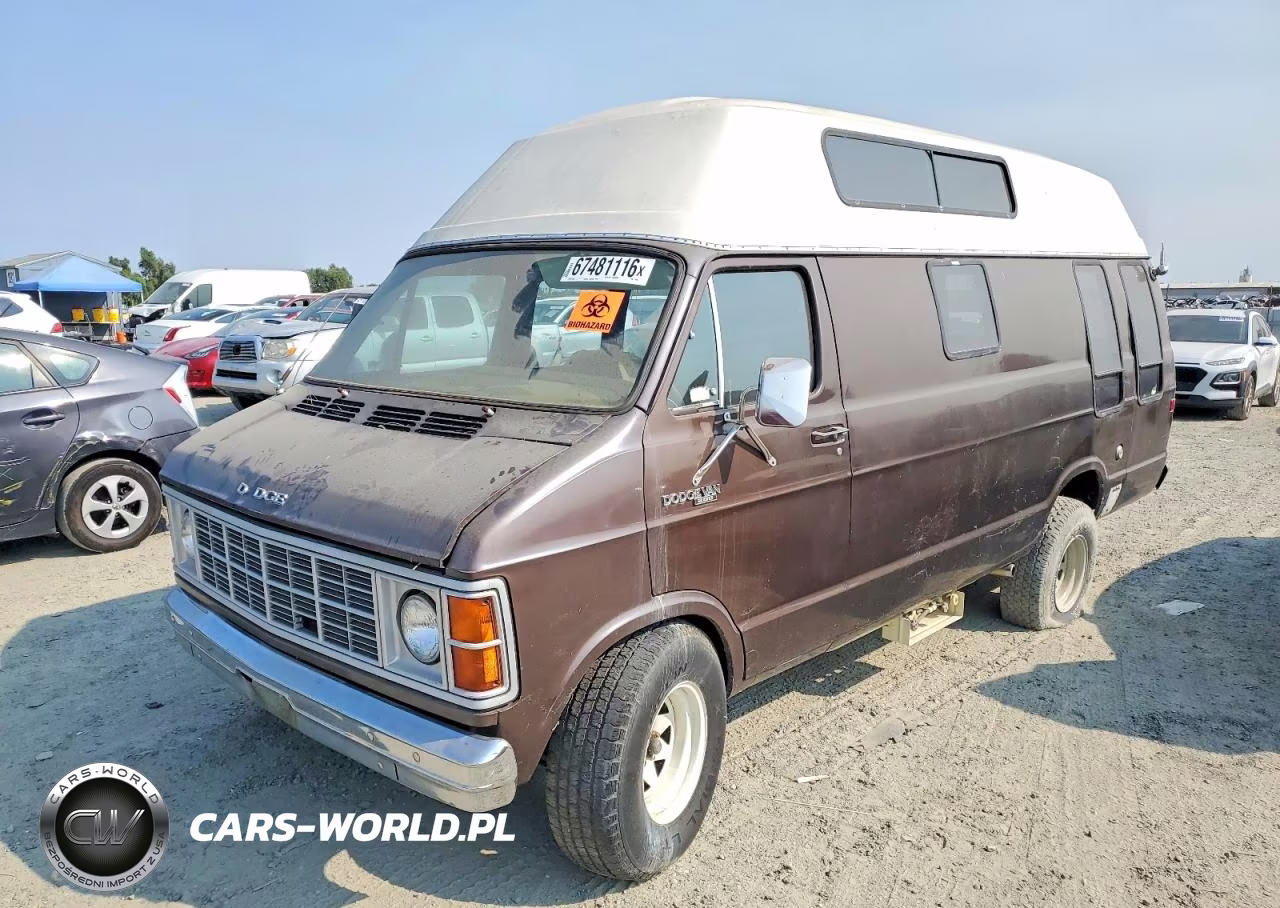 1979 Dodge Van VIN:B25JT9X176648 - 2