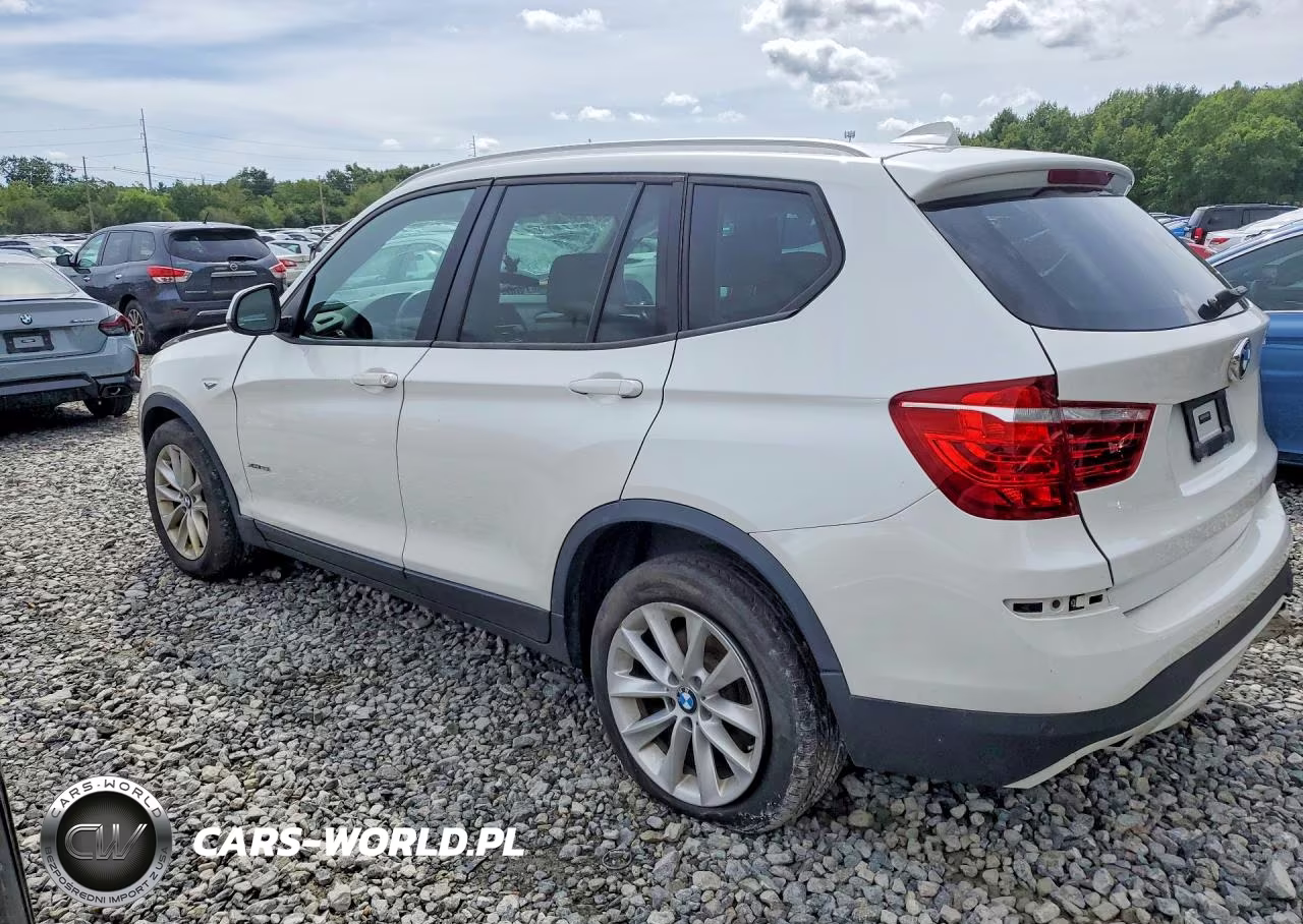 2017 BMW X3 xDrive28I VIN:5UXWX9C30H0T22440 - 2