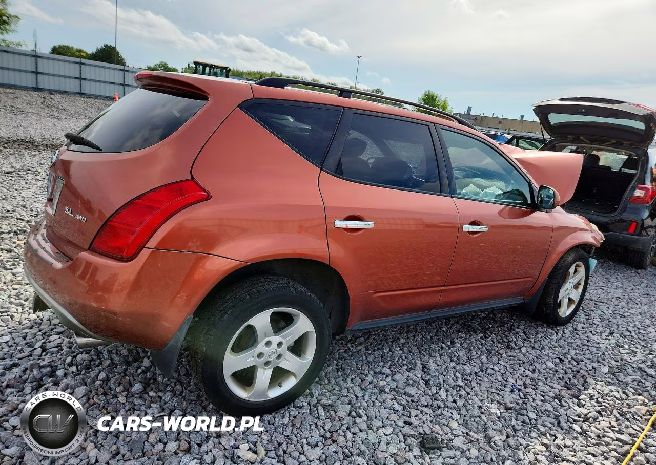 2004 Nissan Murano Sl VIN:JN8AZ08W44W313109 - 3