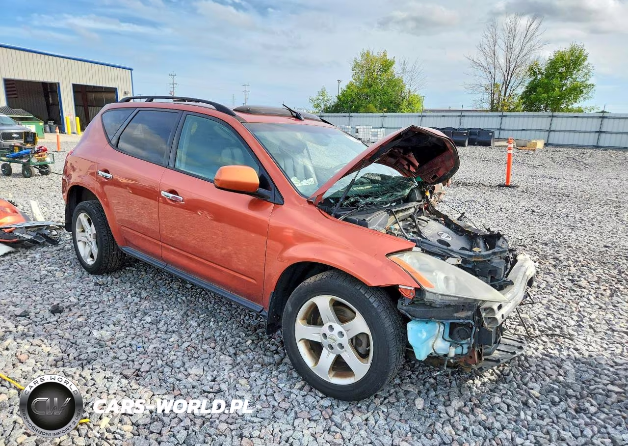 2004 Nissan Murano Sl VIN:JN8AZ08W44W313109 - 4