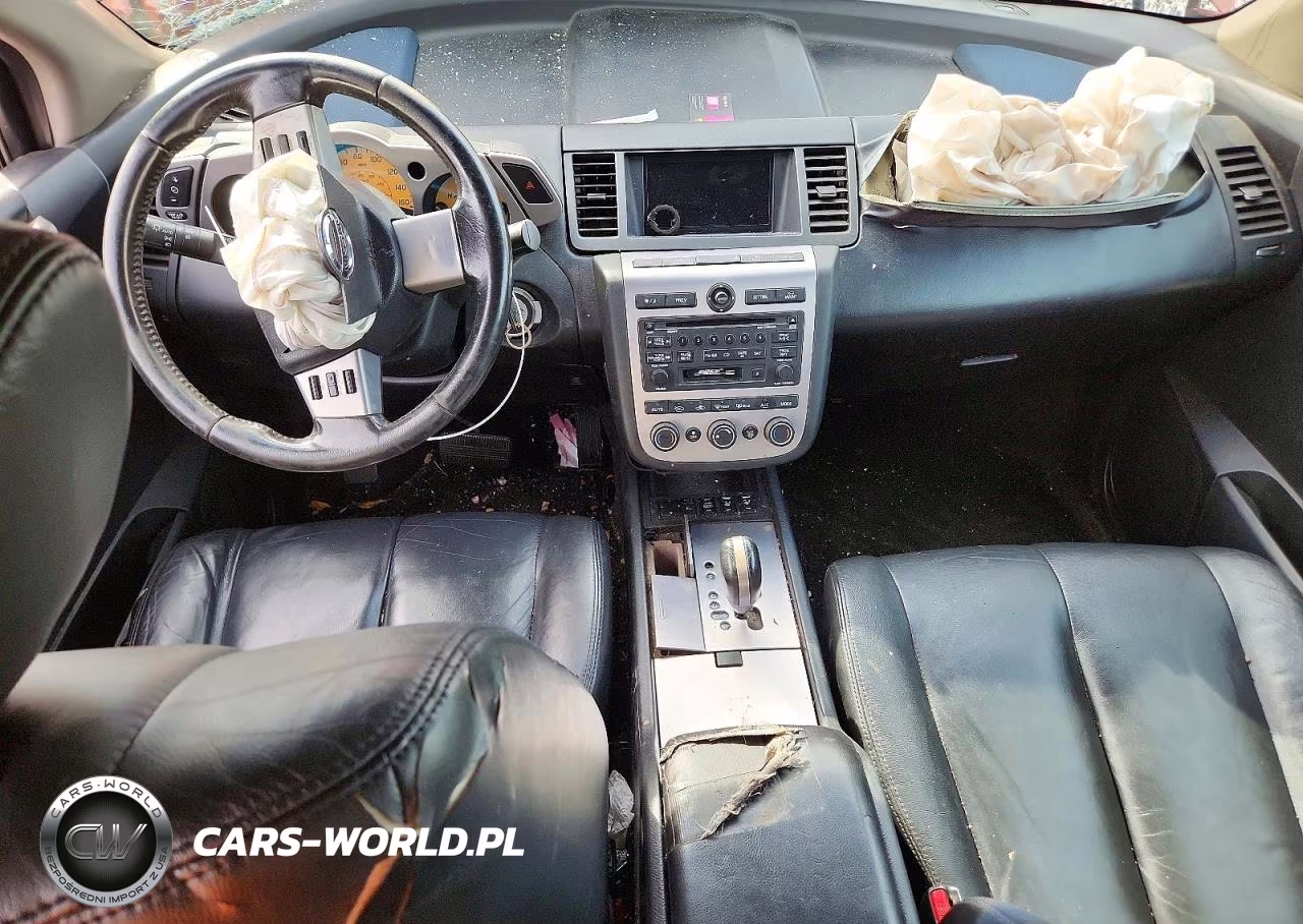2004 Nissan Murano Sl VIN:JN8AZ08W44W313109 - 8