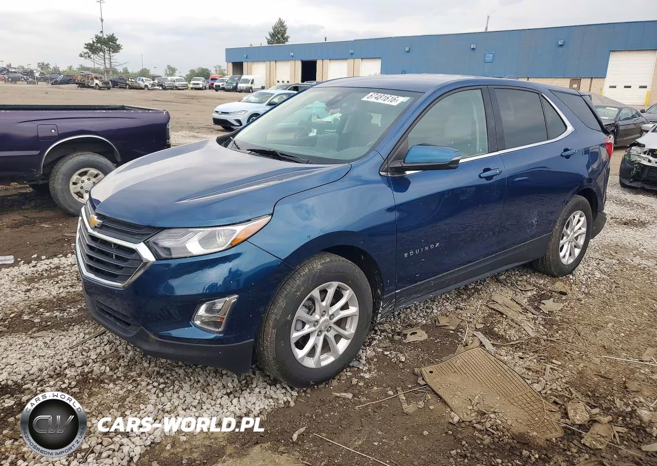 2019 Chevrolet Equinox Lt VIN:3GNAXJEV7KL342536 - 1