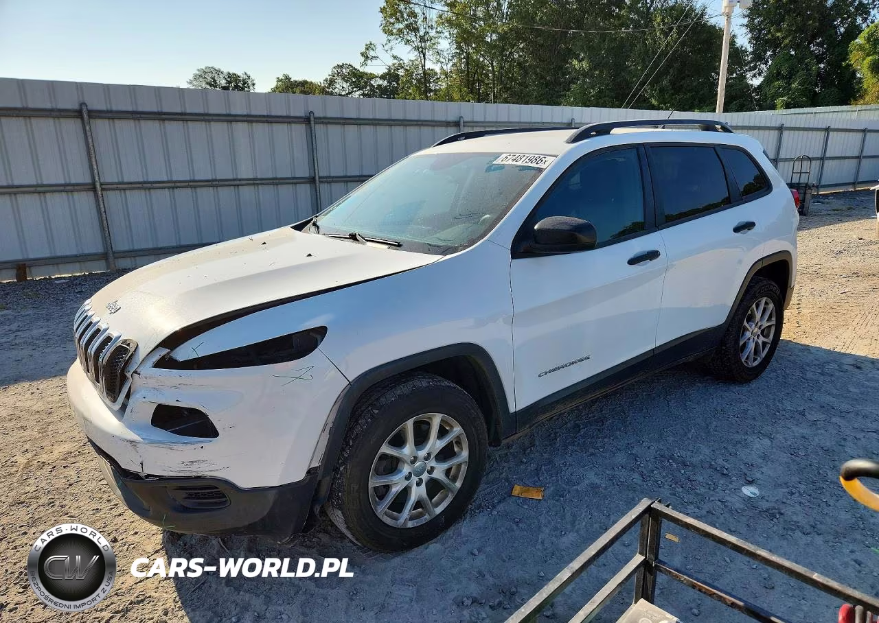 2017 Jeep Cherokee Sport VIN:1C4PJMAB6HW584688 - 1