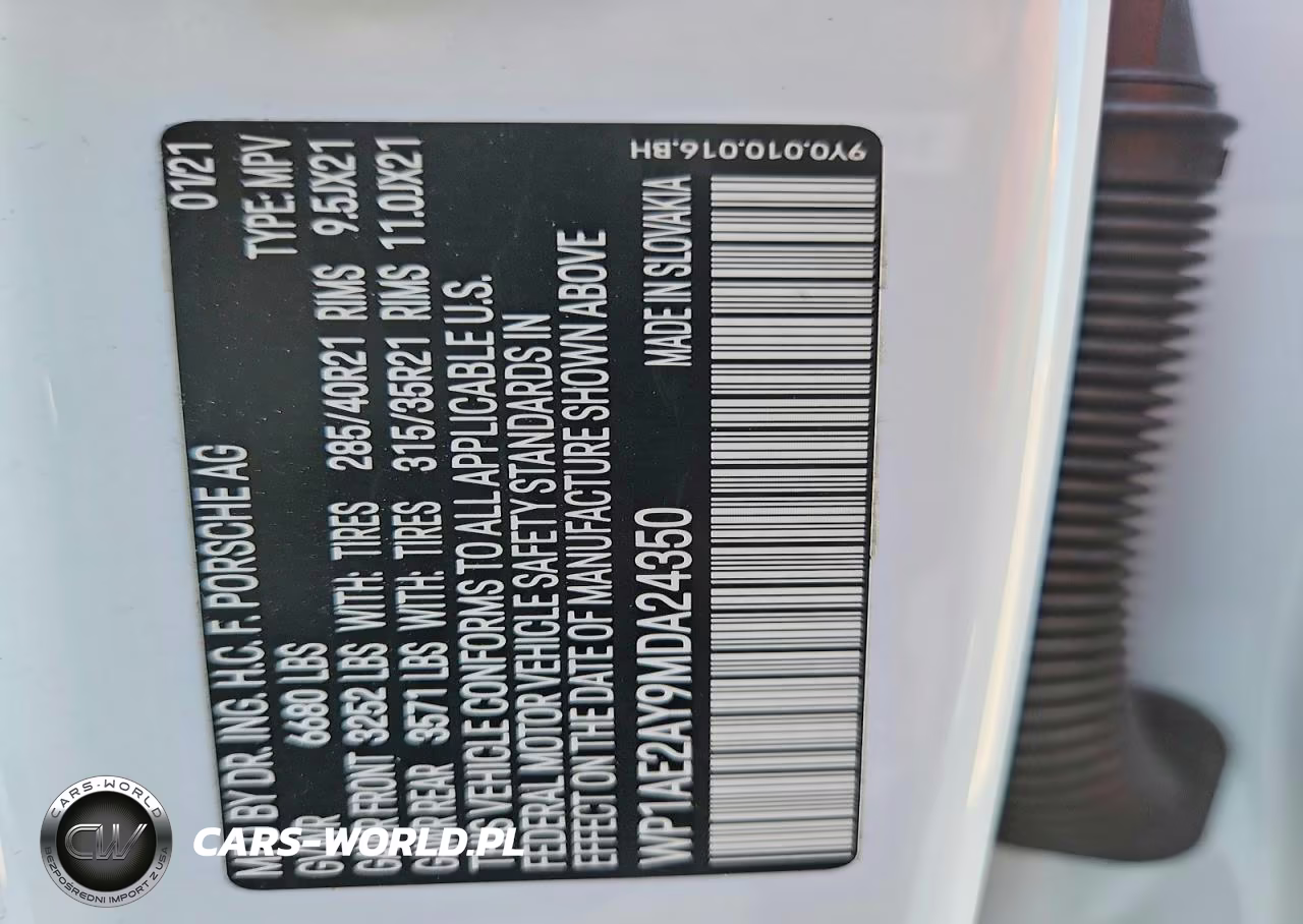2021 Porsche Cayenne E-Hybrid VIN:WP1AE2AY9MDA24350 - 13