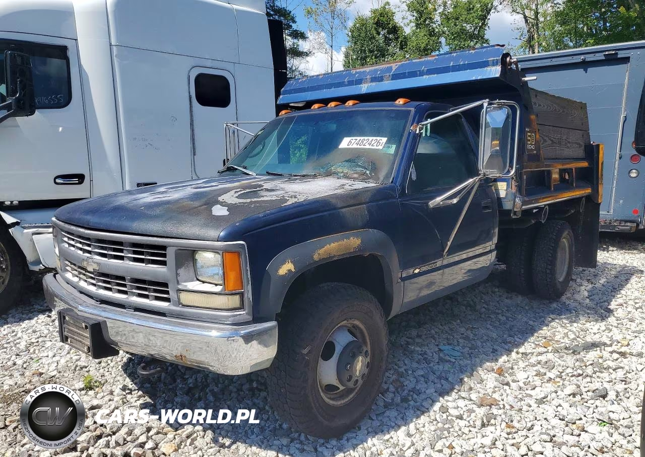 1998 Chevrolet Gmt-400 Dump Truck VIN:1GBJK34R0WF046852 - 1