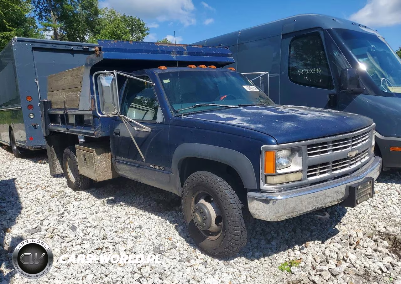 1998 Chevrolet Gmt-400 Dump Truck VIN:1GBJK34R0WF046852 - 4