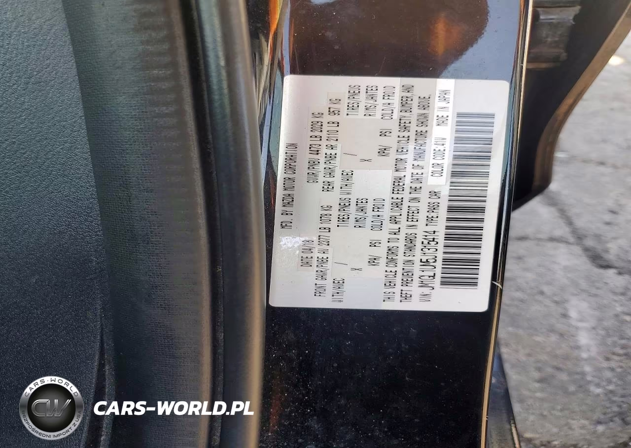 2018 Mazda 6 Sport VIN:JM1GL1UM5J1315414 - 12