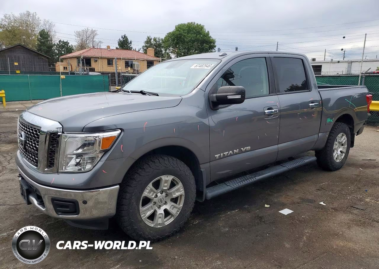 2018 Nissan Titan Sv VIN:1N6AA1E54JN510333 - 1