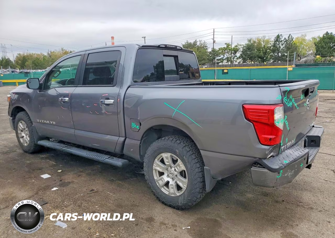 2018 Nissan Titan Sv VIN:1N6AA1E54JN510333 - 2