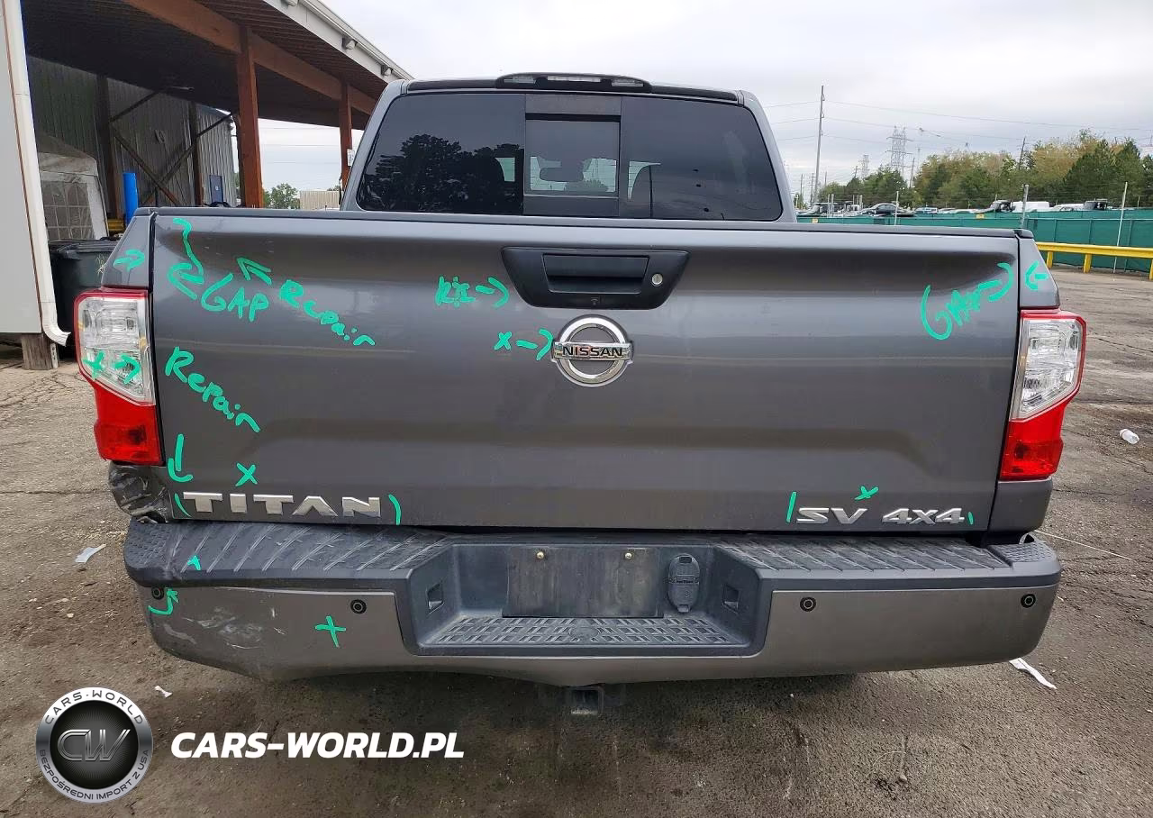 2018 Nissan Titan Sv VIN:1N6AA1E54JN510333 - 6