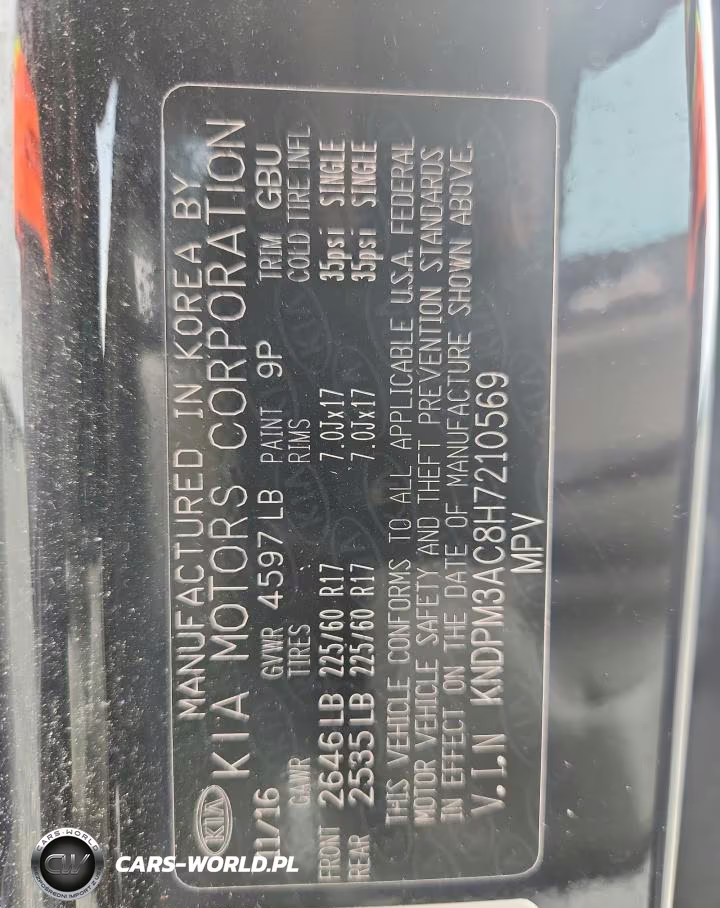 2017 Kia Sportage Lx VIN:KNDPM3AC8H7210569 - 13