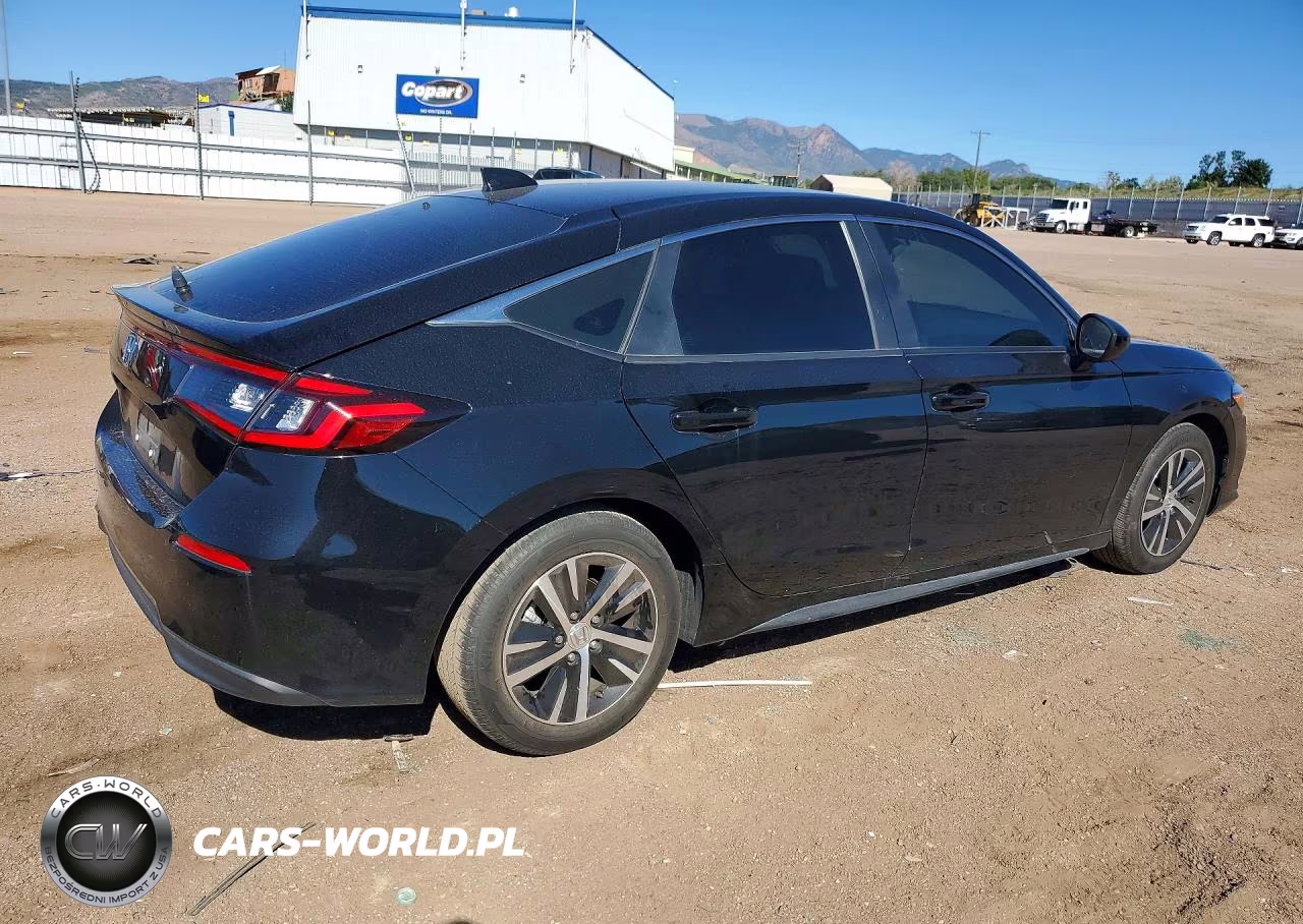 2024 Honda Civic Lx VIN:19XFL2H54RE042706 - 3