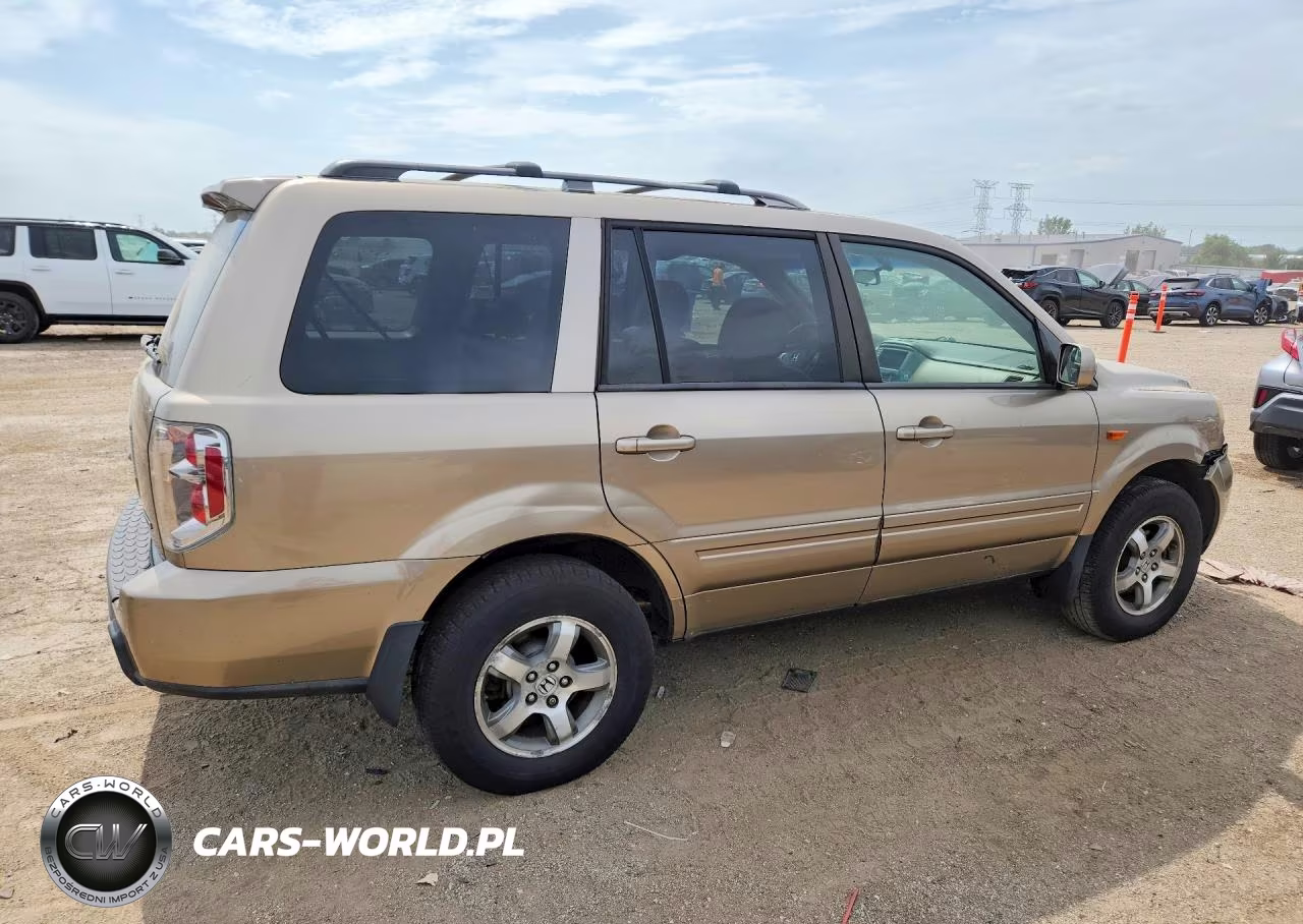 2006 Honda Pilot Ex VIN:5FNYF18706B000101 - 3