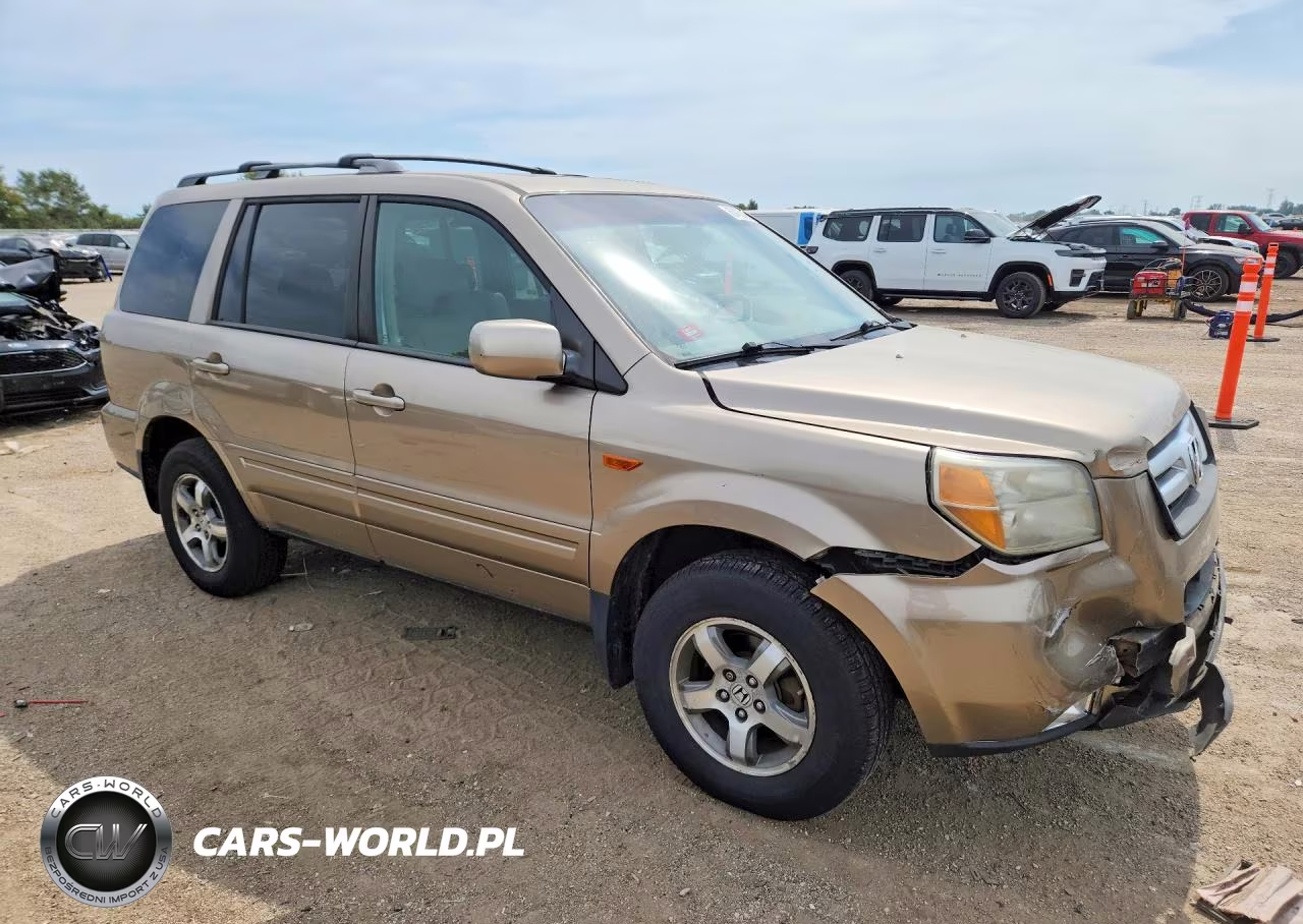 2006 Honda Pilot Ex VIN:5FNYF18706B000101 - 4