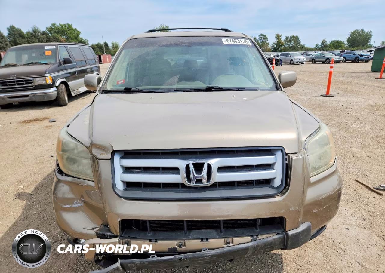 2006 Honda Pilot Ex VIN:5FNYF18706B000101 - 5