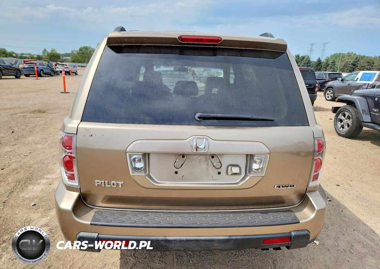 2006 Honda Pilot Ex VIN:5FNYF18706B000101 - 6