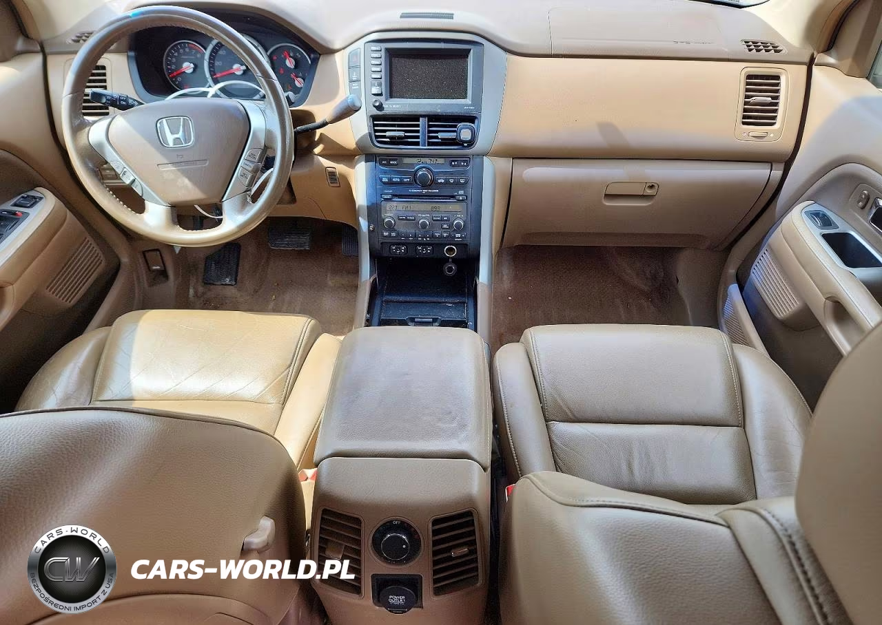 2006 Honda Pilot Ex VIN:5FNYF18706B000101 - 8