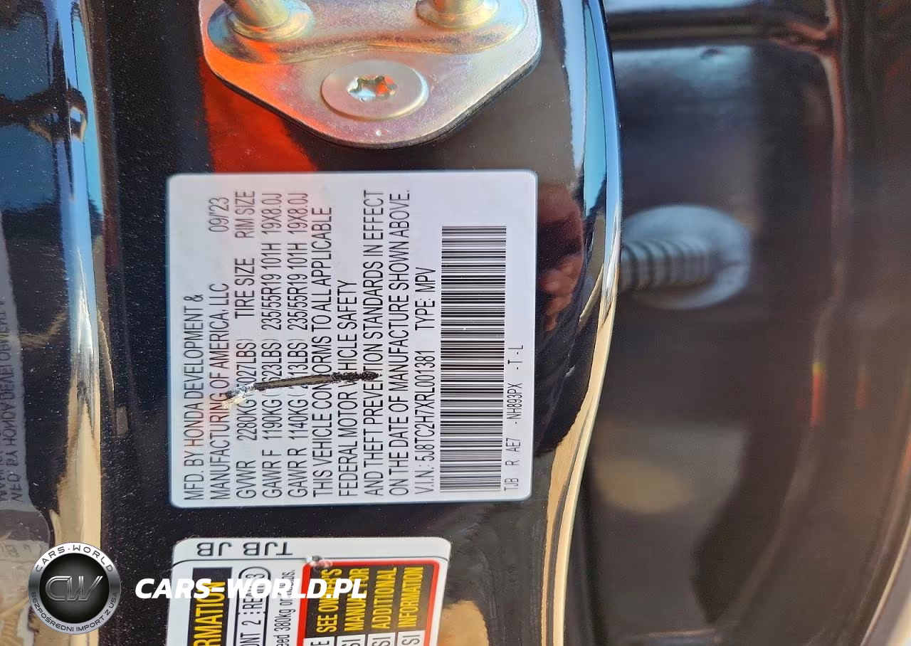 2024 Acura Rdx Advance VIN:5J8TC2H7XRL001381 - 14