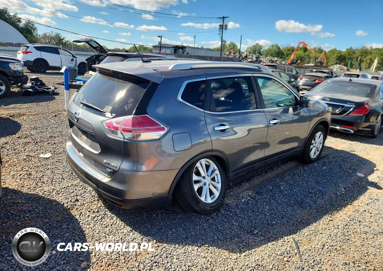 2014 Nissan Rogue Sv VIN:5N1AT2MV1EC814656 - 3