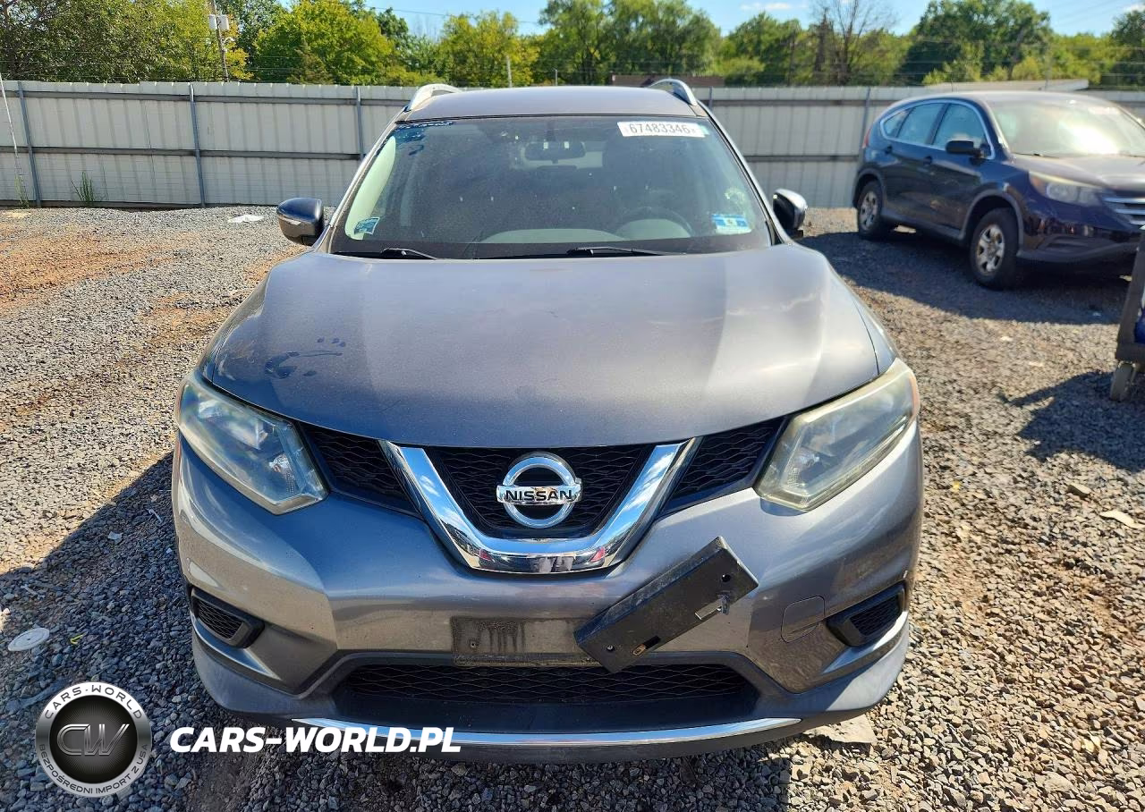 2014 Nissan Rogue Sv VIN:5N1AT2MV1EC814656 - 5