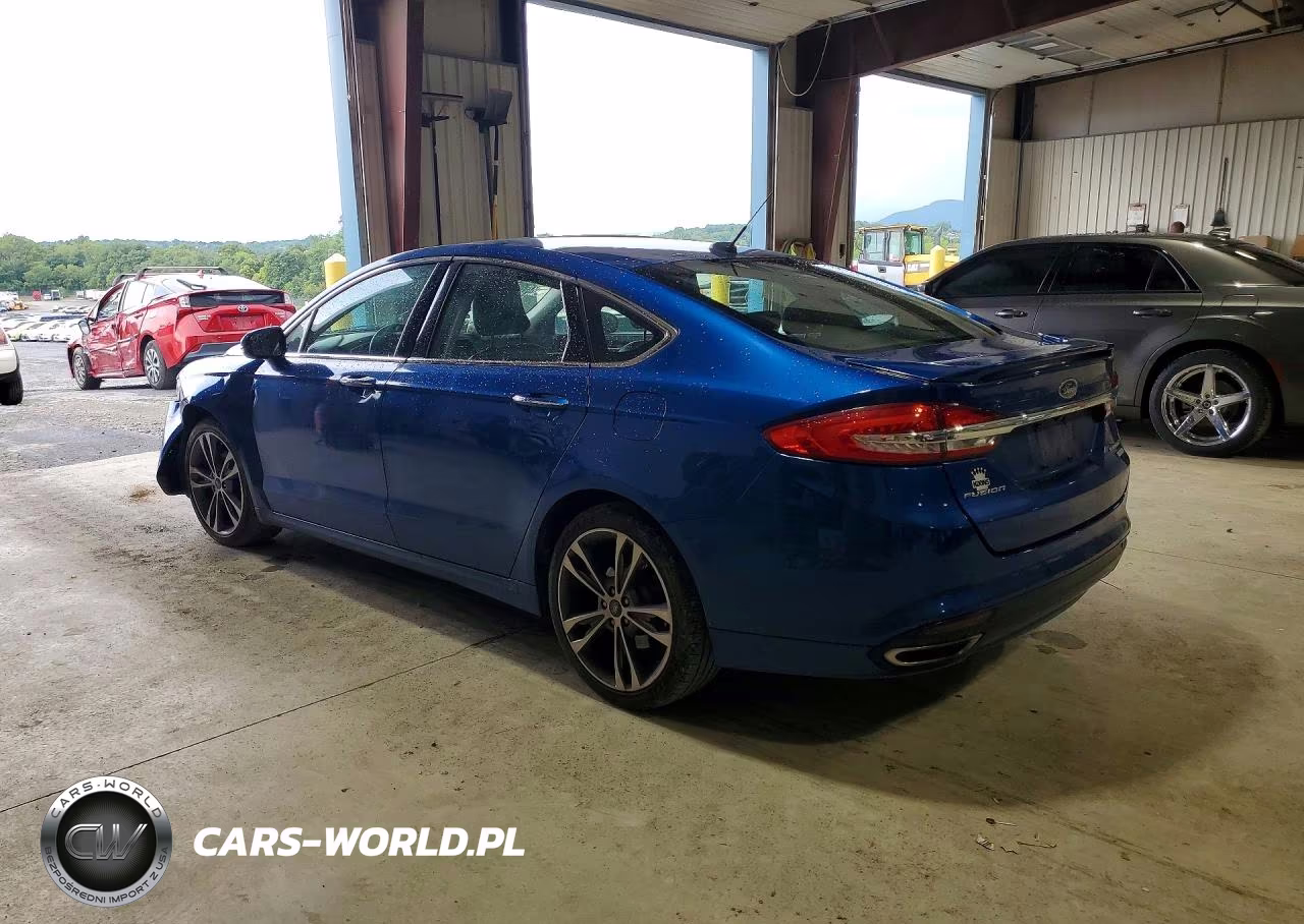 2017 Ford Fusion Titanium VIN:3FA6P0K94HR280928 - 2