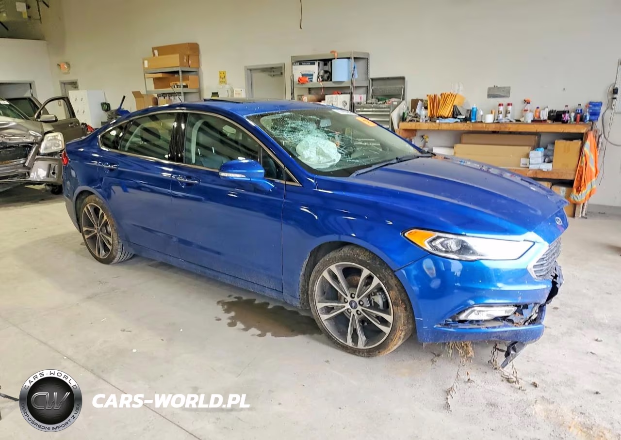 2017 Ford Fusion Titanium VIN:3FA6P0K94HR280928 - 4