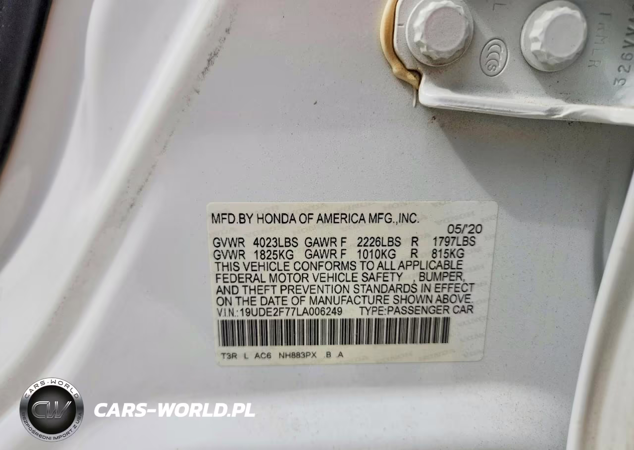 2020 Acura Ilx Premium Package-Technology Package VIN:19UDE2F77LA006249 - 12