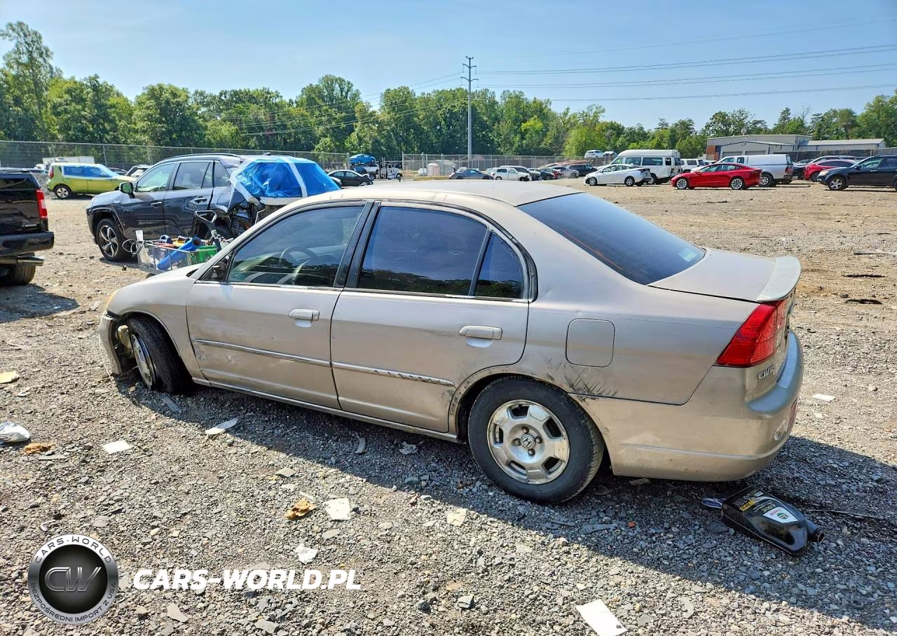 2003 Honda Civic Hybrid VIN:JHMES96633S003661 - 2