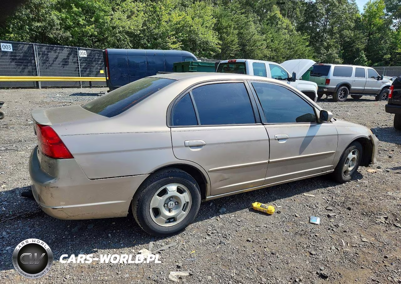 2003 Honda Civic Hybrid VIN:JHMES96633S003661 - 3