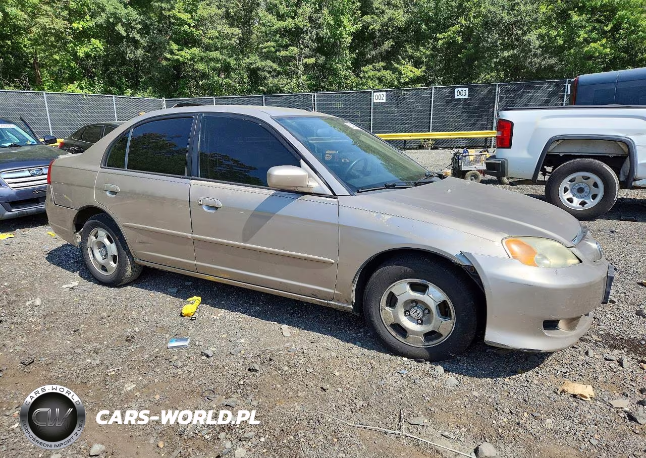 2003 Honda Civic Hybrid VIN:JHMES96633S003661 - 4