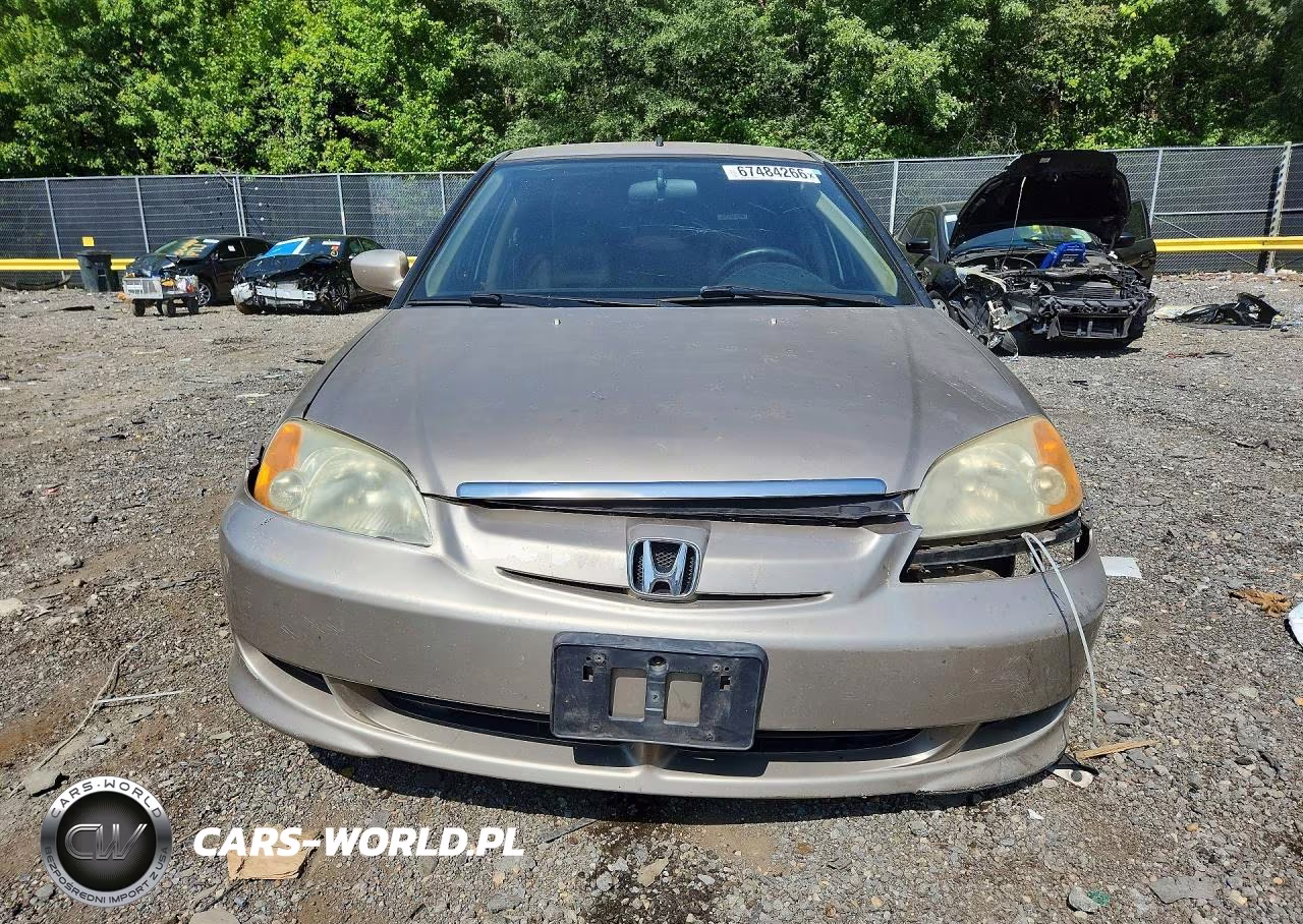 2003 Honda Civic Hybrid VIN:JHMES96633S003661 - 5