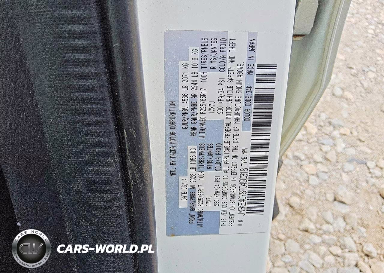 2015 Mazda Cx-5 Touring VIN:JM3KE4CY8F0490318 - 14