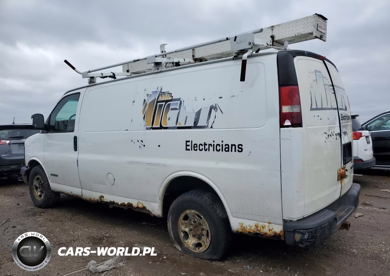 2005 Chevrolet Express G2500 VIN:1GCGG25V051126502 - 2